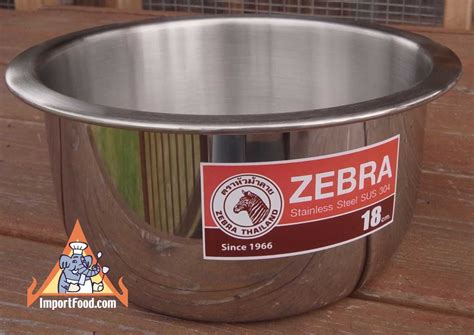 zebra food pan with lid